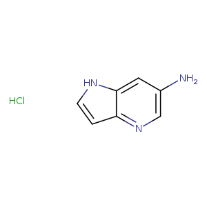 1H-pyrrolo[3,2-b]pyridin-6-aminehydrochloride