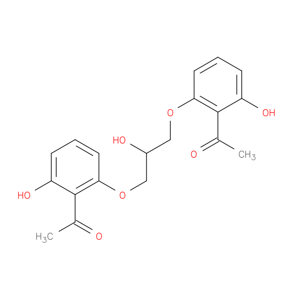 1,1'-(((2-Hydroxypropane-1,3-diyl)bis(oxy))bis(2-hydroxy-6,1-phenylene))diethanone