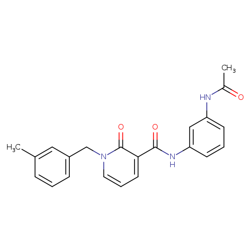 N-(3-acetamidophenyl)-1-[(3-methylphenyl)methyl]-2-oxo-1,2-dihydropyridine-3-carboxamide