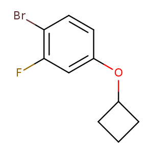 1-bromo-4-cyclobutoxy-2-fluorobenzene