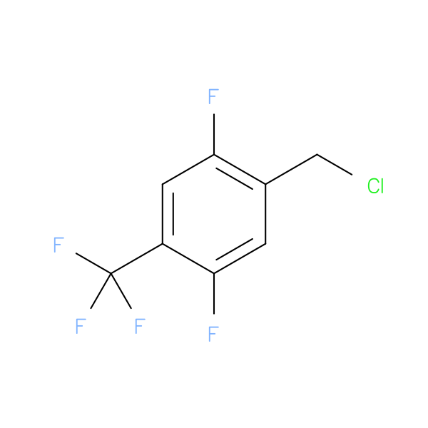 1-(chloromethyl)-2,5-difluoro-4-(trifluoromethyl)benzene