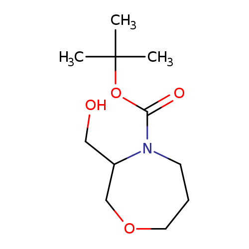 tert-butyl 3-(hydroxymethyl)-1,4-oxazepane-4-carboxylate
