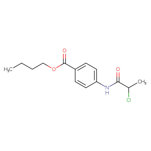 Butyl 4-[(2-chloropropanoyl)amino]benzoate
