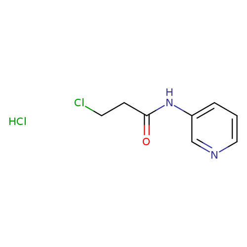3-chloro-N-3-pyridinylpropanamide hydrochloride