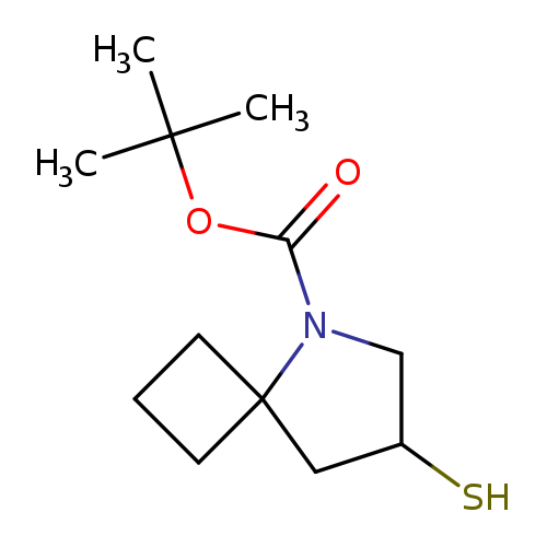 tert-butyl7-sulfanyl-5-azaspiro[3.4]octane-5-carboxylate