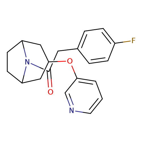 2-(4-fluorophenyl)-1-[3-(pyridin-3-yloxy)-8-azabicyclo[3.2.1]octan-8-yl]ethan-1-one