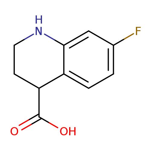 7-fluoro-1,2,3,4-tetrahydroquinoline-4-carboxylic acid