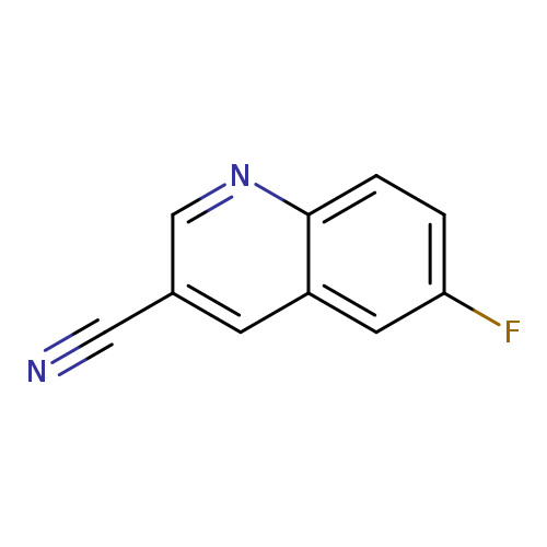 3-Quinolinecarbonitrile, 6-fluoro-