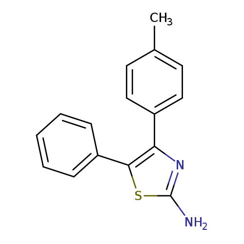 5-Phenyl-4-p-tolyl-thiazol-2-ylamine