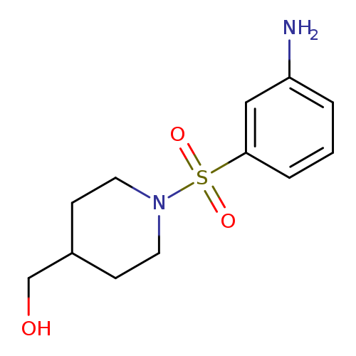 [1-(3-aminobenzenesulfonyl)piperidin-4-yl]methanol