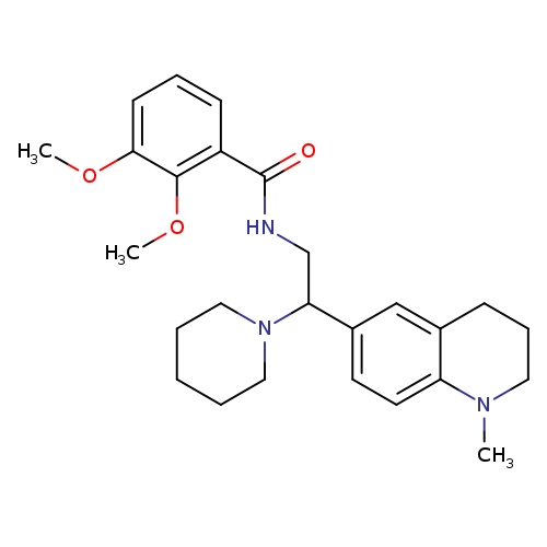2,3-dimethoxy-N-[2-(1-methyl-1,2,3,4-tetrahydroquinolin-6-yl)-2-(piperidin-1-yl)ethyl]benzamide