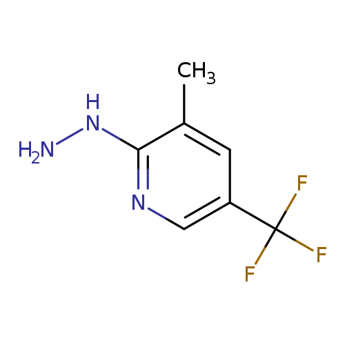 2-Hydrazinyl-3-methyl-5-(trifluoromethyl)pyridine
