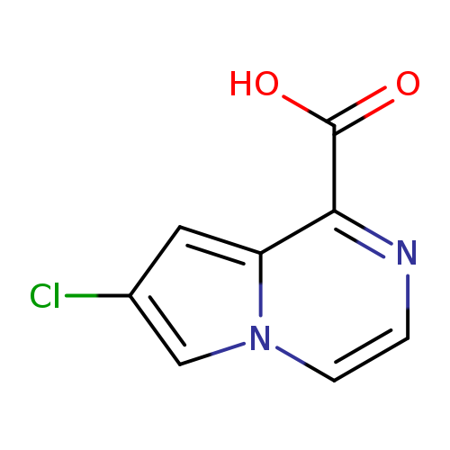 7-chloropyrrolo[1,2-a]pyrazine-1-carboxylic acid