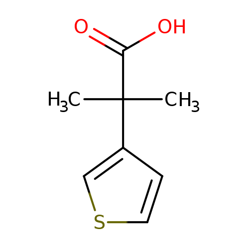 2-Methyl-2-(thiophen-3-yl)propanoic acid