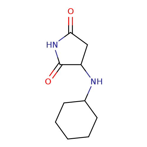 3-(Cyclohexylamino)pyrrolidine-2,5-dione