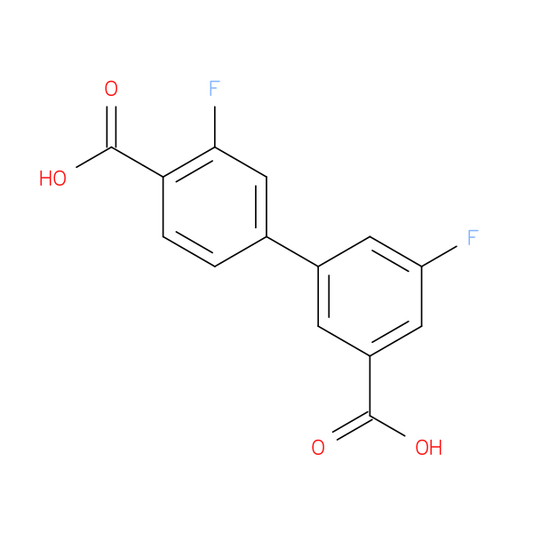 4-(3-Carboxy-5-fluorophenyl)-2-fluorobenzoic acid