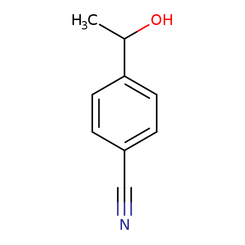 Benzonitrile, 4-(1-hydroxyethyl)- (9CI)