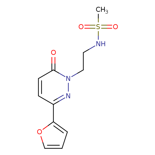 N-{2-[3-(furan-2-yl)-6-oxo-1,6-dihydropyridazin-1-yl]ethyl}methanesulfonamide