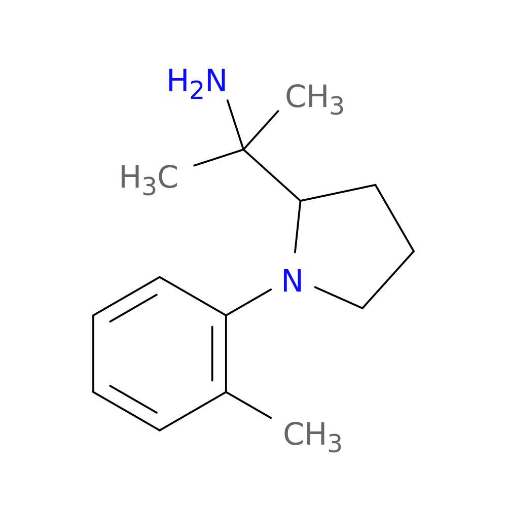 2-[1-(2-methylphenyl)pyrrolidin-2-yl]propan-2-amine