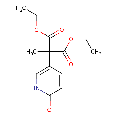 diethyl 2-methyl-2-(6-oxo-1H-pyridin-3-yl)propanedioate
