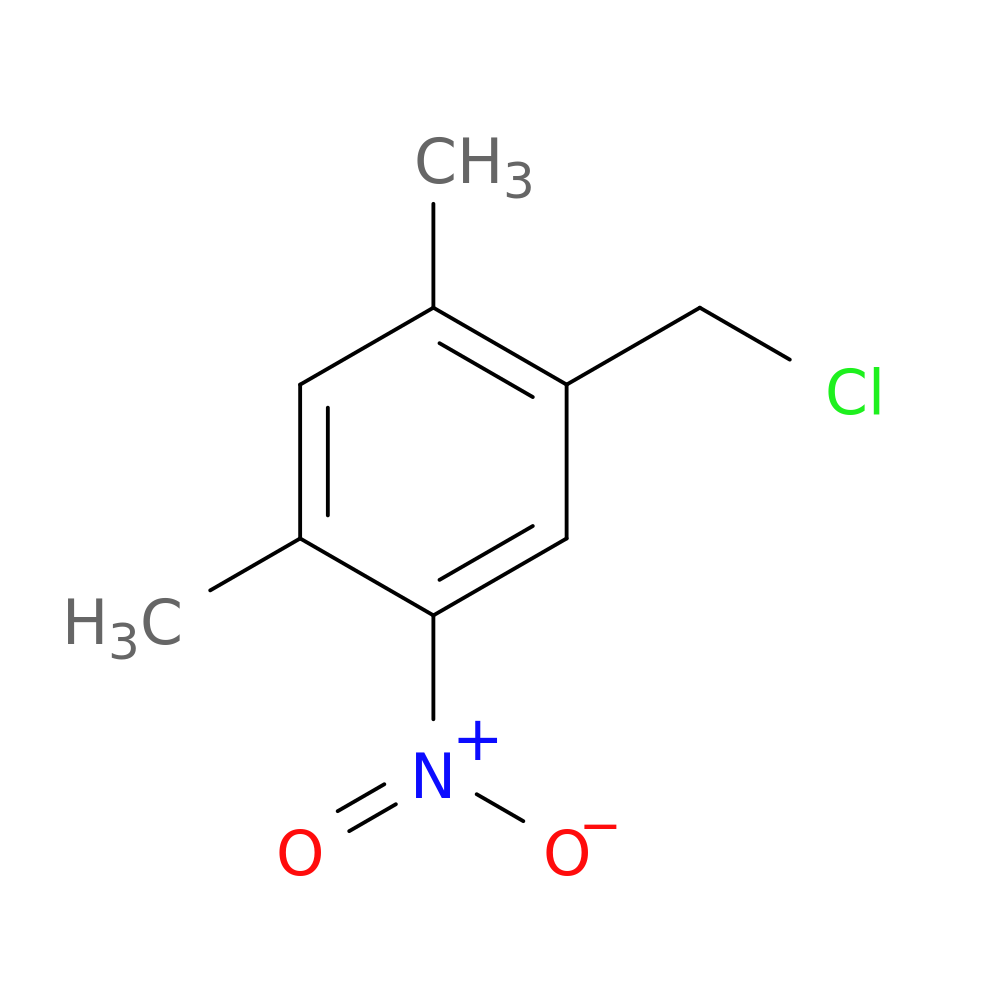 1-(chloromethyl)-2,4-dimethyl-5-nitrobenzene