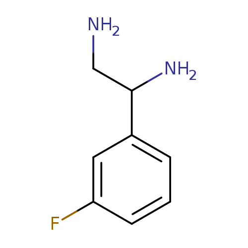 1,2-Ethanediamine,  1-(3-fluorophenyl)-
