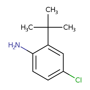 4-Chloro-2-(1,1-dimethylethyl)benzenamine