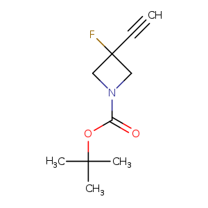 tert-Butyl 3-ethynyl-3-fluoroazetidine-1-carboxylate