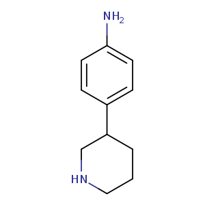 Benzenamine, 4-(3-piperidinyl)-