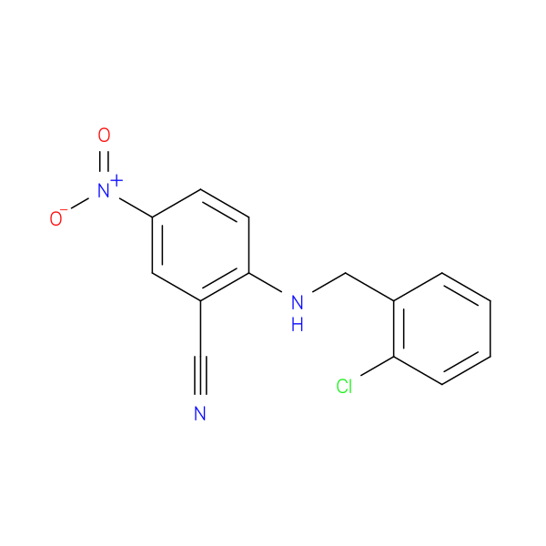 2-[(2-Chlorobenzyl)amino]-5-nitrobenzonitrile