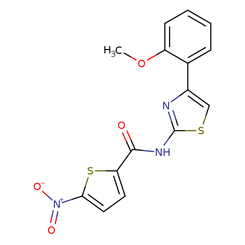 N-[4-(2-methoxyphenyl)-1,3-thiazol-2-yl]-5-nitrothiophene-2-carboxamide