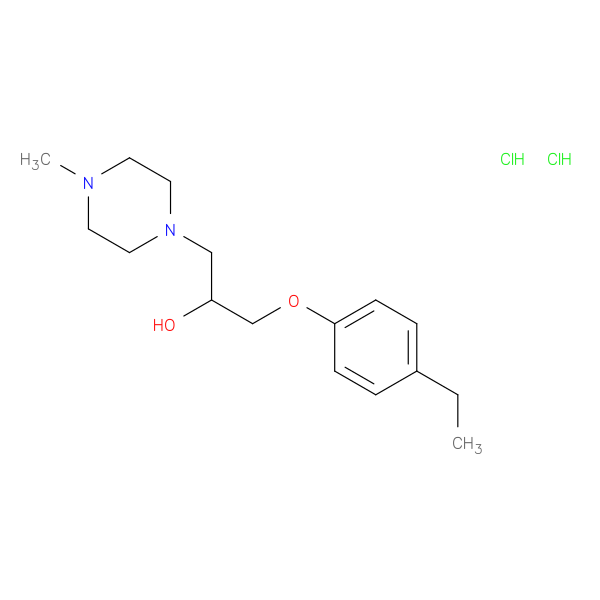 1-(4-ETHYLPHENOXY)-3-(4-METHYLPIPERAZIN-1-YL)PROPAN-2-OL DIHYDROCHLORIDE