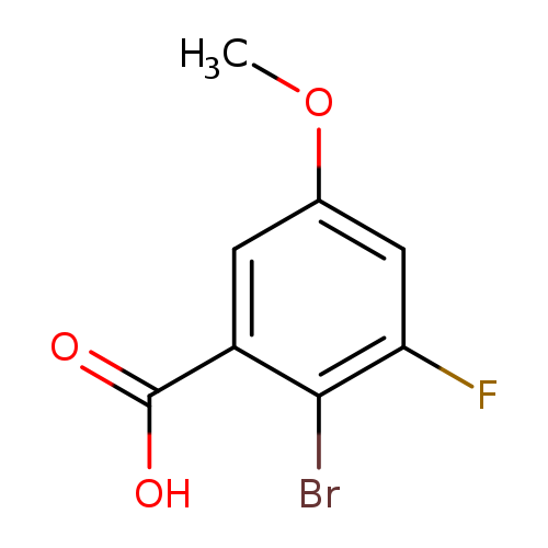 2-bromo-3-fluoro-5-methoxybenzoic acid