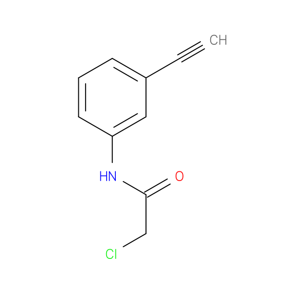 2-Chloro-N-(3-ethynylphenyl)acetamide