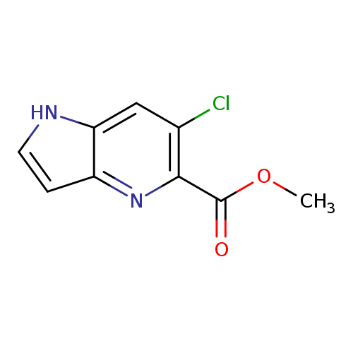 methyl 6-chloro-1H-pyrrolo[3,2-b]pyridine-5-carboxylate