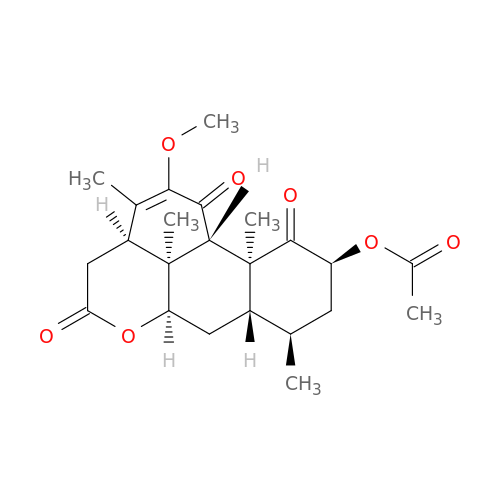 Picrasin B acetate