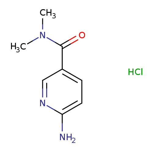 6-amino-N,N-dimethylpyridine-3-carboxamide hydrochloride