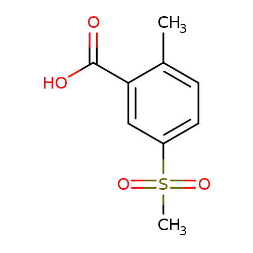 Benzoic acid, 2-methyl-5-(methylsulfonyl)-