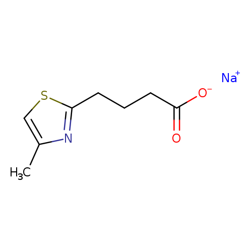 sodium 4-(4-methyl-1,3-thiazol-2-yl)butanoate