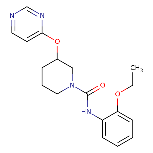 N-(2-ethoxyphenyl)-3-(pyrimidin-4-yloxy)piperidine-1-carboxamide