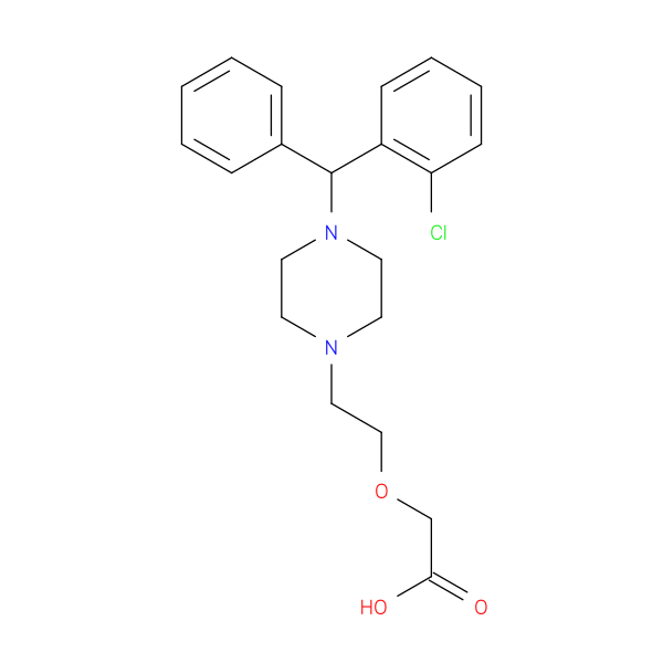 (RS)-2-[2-[4-[(2-Chloro-phenyl)phenylMethyl]piperazin-1-yl]ethoxy]aceticAcidDihydrochloride