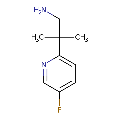 2-(5-Fluoropyridin-2-yl)-2-methylpropan-1-amine