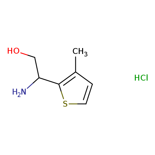 2-amino-2-(3-methylthiophen-2-yl)ethan-1-ol hydrochloride
