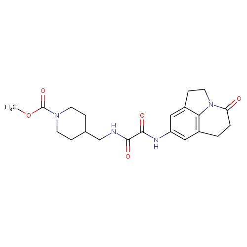methyl 4-{[({11-oxo-1-azatricyclo[6.3.1.0^{4,12}]dodeca-4,6,8(12)-trien-6-yl}carbamoyl)formamido]methyl}piperidine-1-carboxylate