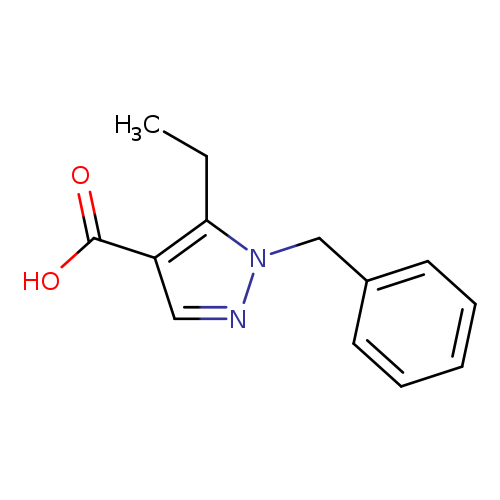 1-Benzyl-5-ethyl-1H-pyrazole-4-carboxylic acid