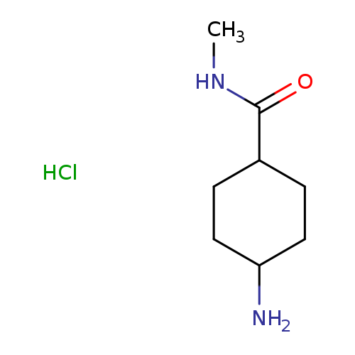 4-amino-N-methylcyclohexane-1-carboxamide hydrochloride