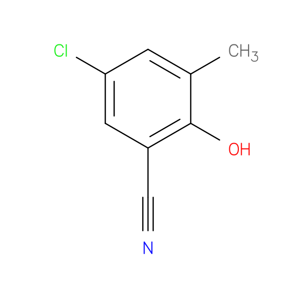 5-chloro-2-hydroxy-3-methylbenzonitrile
