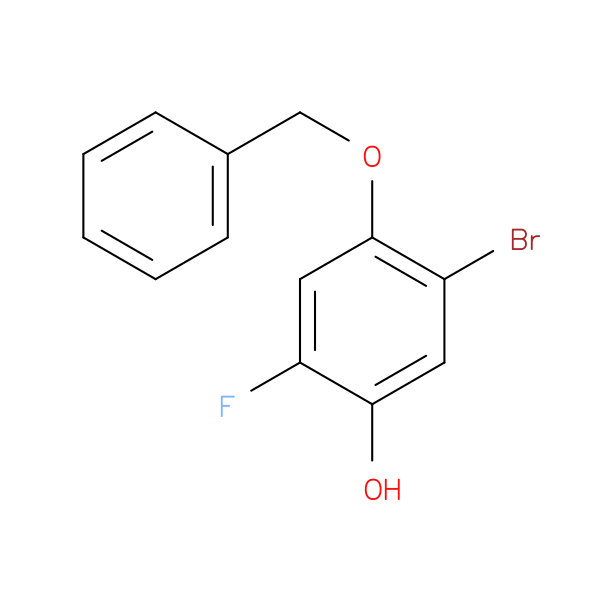 4-(benzyloxy)-5-bromo-2-fluorophenol