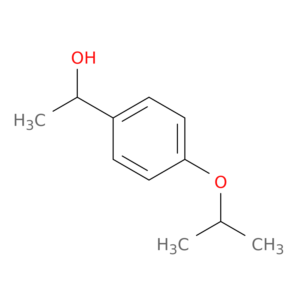 1-[4-(propan-2-yloxy)phenyl]ethan-1-ol