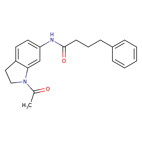 N-(1-acetyl-2,3-dihydro-1H-indol-6-yl)-4-phenylbutanamide